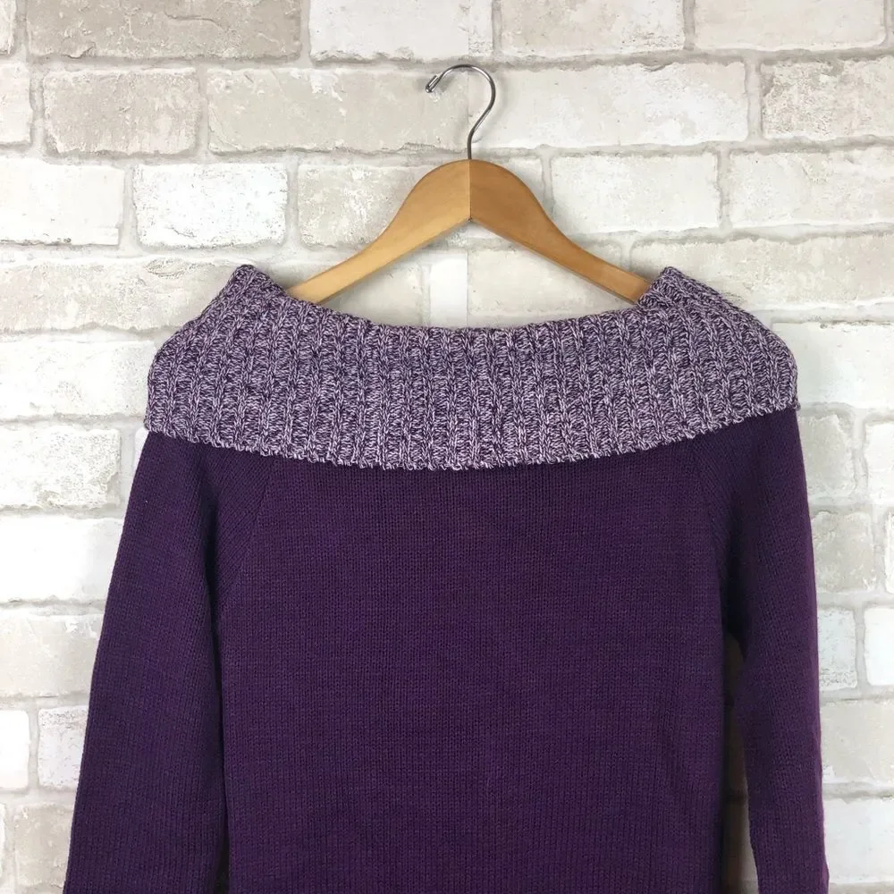 NWT Purple Knit Tunic Size M